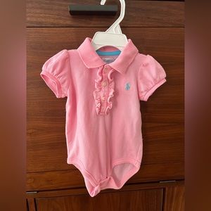 Ralph Lauren Ruffle Onesie